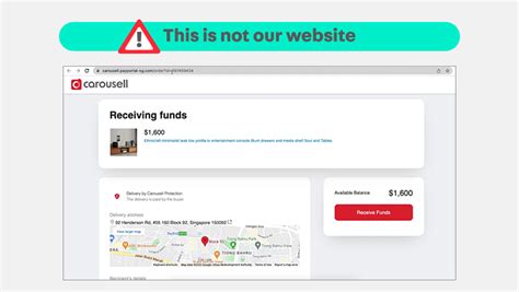 carousell scam|Phishing emails or suspicious links claiming to be from Carousell.